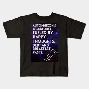 Automnicon's Workforce. Kids T-Shirt